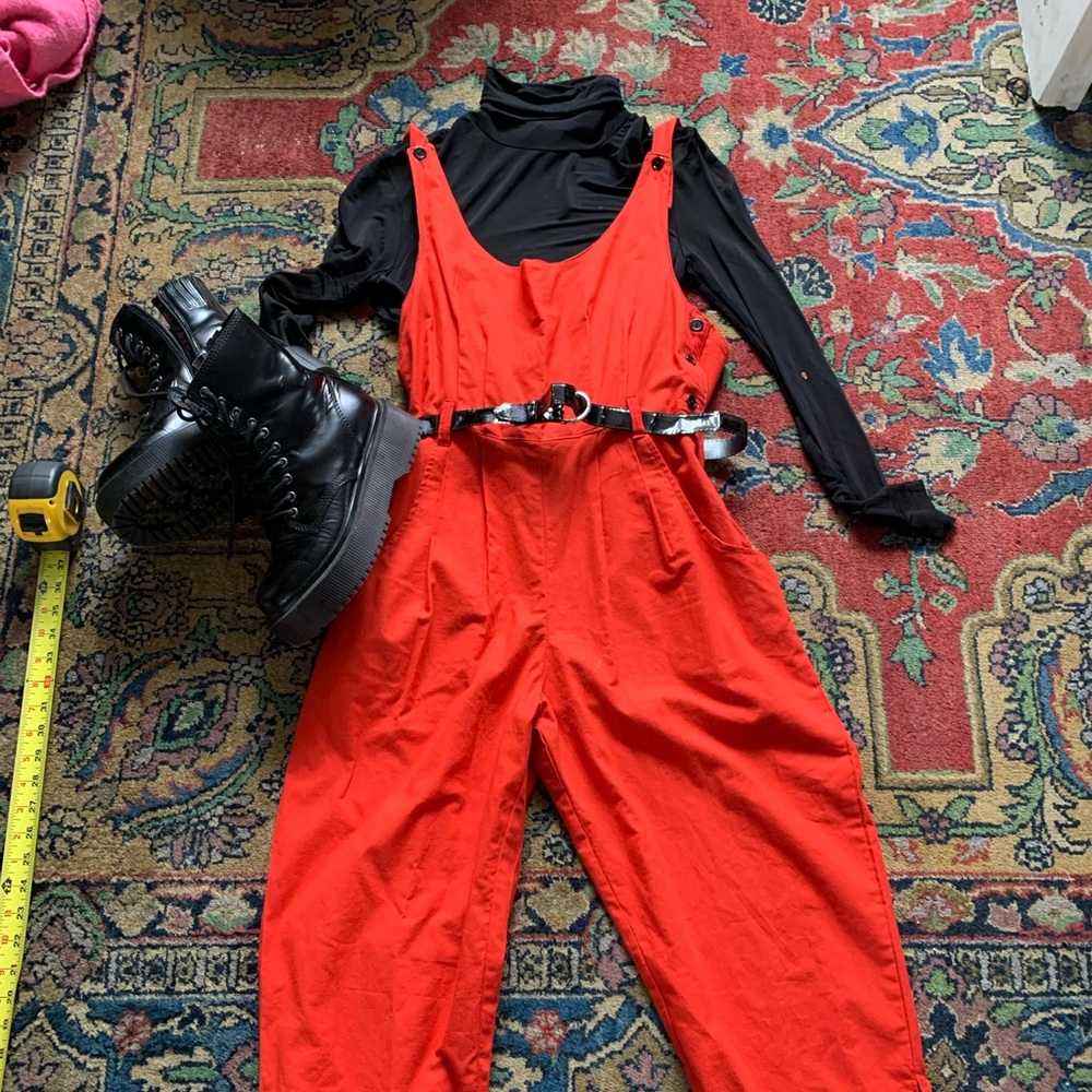 Vintage red jumpsuit!